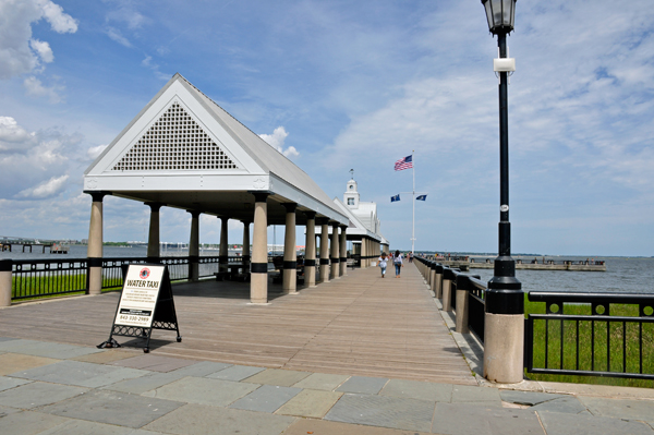 downtown Charleston pier